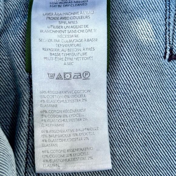 Maeve by Anthropologie The Colette Size 30 Medium Wash Denim Cropped - Picture 7 of 7